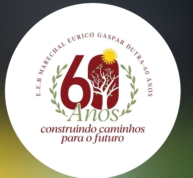 Selo comemorativo de 60 anos da EEB Marechal Eurico Gaspar Dutra